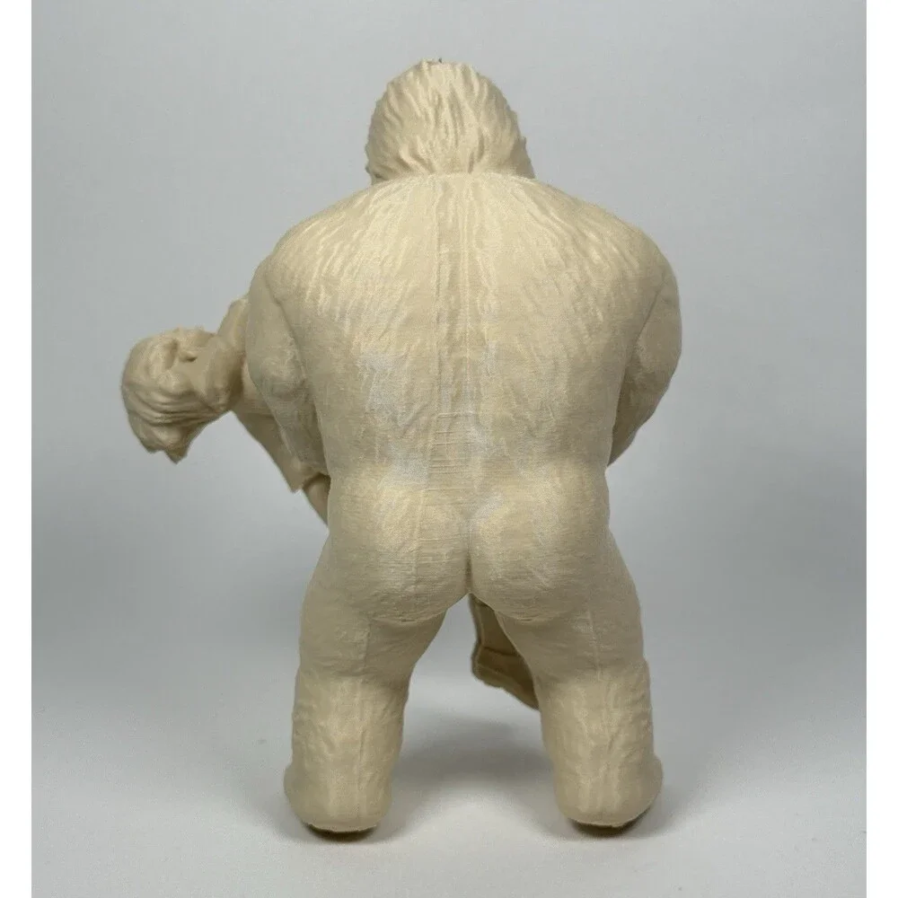 Hammer Films Abominable Snowman 5” Paintable Toy With Victim